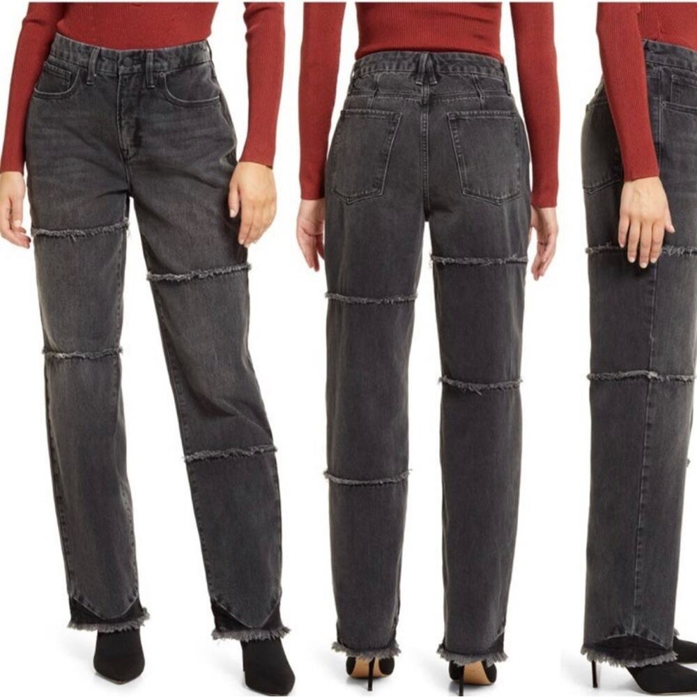NWT Good American 90s straight leg
